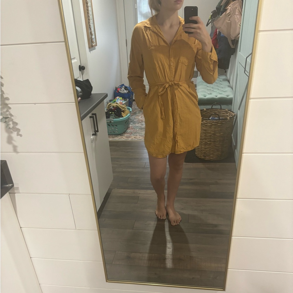 Button Front dress